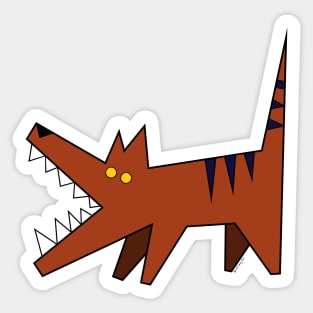 Thylacine Sticker